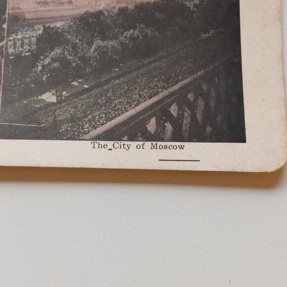 Antique Stereograph Card City of Moscow, Russia - Picture 2 of 3
